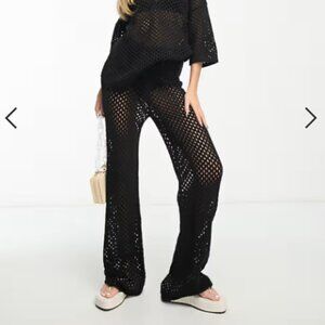 ASOS Crochet Flare Pants